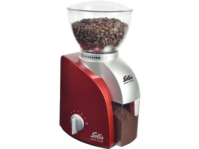  Solis Scala Coffee grinder red . 96085