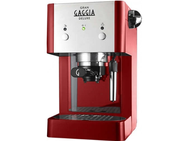 Рожковая кофеварка Gaggia Gran DeLuxe red