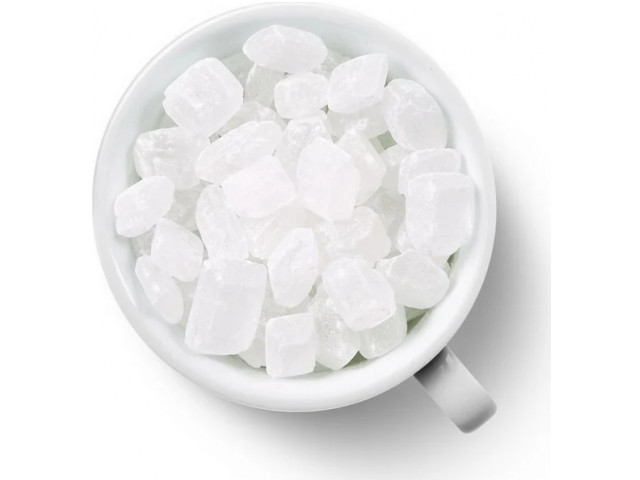 Сахар карамельный белый (крупный) 1 кг. 718