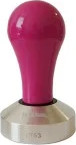 Темпер JoeFrex POP розовый, классический алюминиевый 53 мм