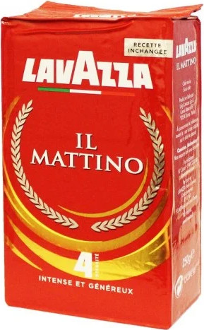 Lavazza IL Mattino, молотый, 250 г., пакет, вакуум.