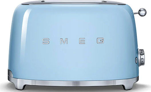 Тостер на 2 ломтика SMEG TSF01PBEU Голубой