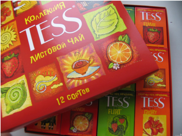 Подарочный набор Tess из 12 сортов премиального чая