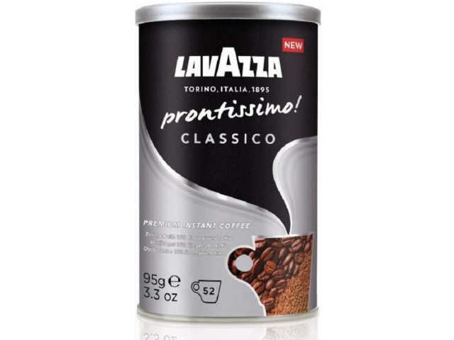 Кофе растворимый LAVAZZA PRONTISSIMO CLASSICO 95 ГР (Ж/Б)