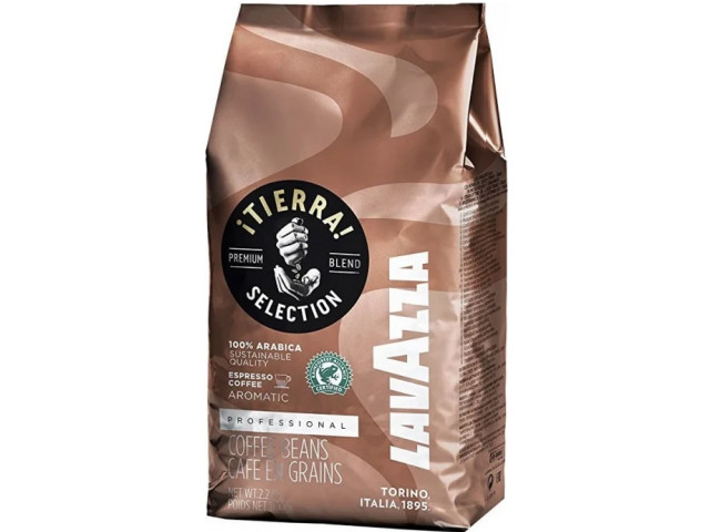 Кофе в зёрнах Lavazza Tierra (1кг)