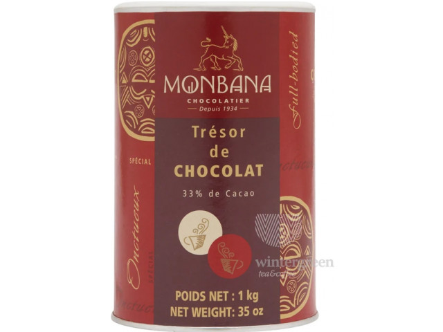 Горячий шоколад Monbana "Шоколадное сокровище" (Tresor de Chocolat) 1000 г.