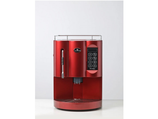 Профессиональная автоматическая кофемашина Nuova Simonelli Microbar 1 Grinder AD red