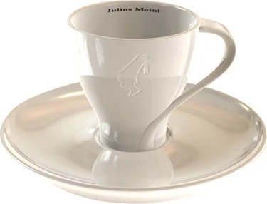 Кофейные чашки для каппучино Julius Meinl слоновая кость набор 6 шт