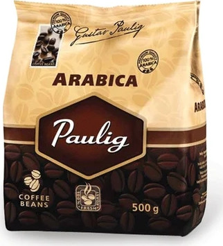 Кофе в зернах Paulig Arabica 500гр