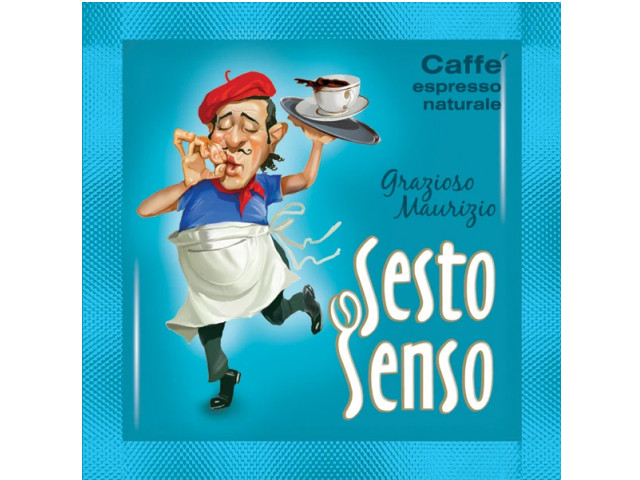 Кофе молотый в чалдах Sesto Senso Grazioso Mauricio