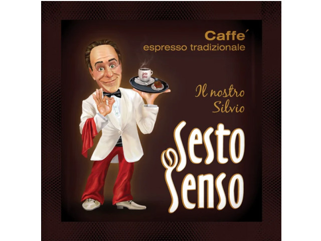 Кофе в чалдах Sesto Senso Il nostro Silvio 120шт
