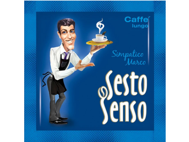Кофе в чалдах Sesto Senso Simpatico Marco 120шт.