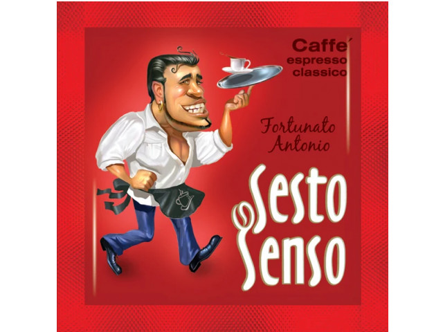 Кофе в чалдах Sesto Senso Fortunato Antonio 120шт.