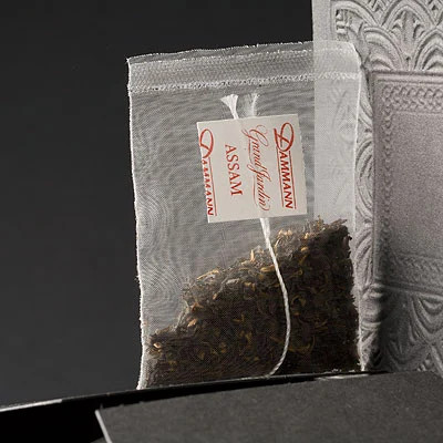 Чай листовой Dammann Ассам в шелковых пакетиках cristal. 25х2 гр.