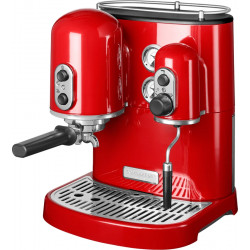Рожковая кофеварка Artisan Espresso, 2 бойлера, красная, 5KES2102EER, KitchenAid