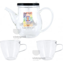Подарочный набор Гунфу (чайник объем 500 мл + 2 чашки по 150мл) K-327