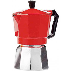 Гейзерная кофеварка Buon Caffe на 9 чашек Красный