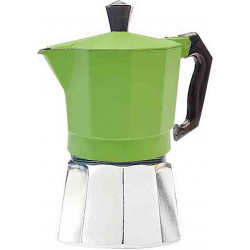 Гейзерная кофеварка Buon Caffe Eppicotispai на 3 чашки Зеленый