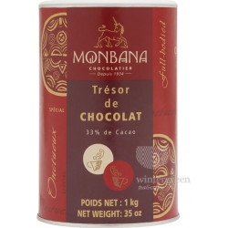 Горячий шоколад Monbana "Шоколадное сокровище" (Tresor de Chocolat) 1000 г.