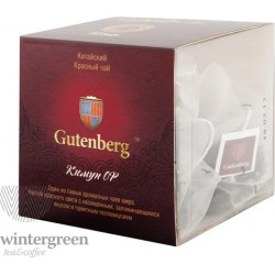 Китайский элитный чай Gutenberg в пирамидке Кимун OP красный (кор. 12 шт.) PR42001-1