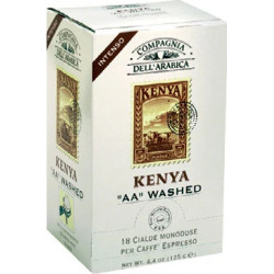 Кофе в чалдах Compagnia Dell` Arabica "Kenya "AA" Washed" (18 шт. х 6,7 гр.)