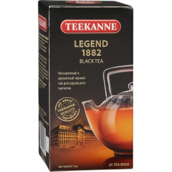 Чай TEEKANNE черный Legend 1882, 300 пакетиков по 2гр
